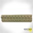 Dentil with egg and dart border tile listello
