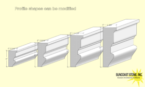 moulding profile extruded cs23